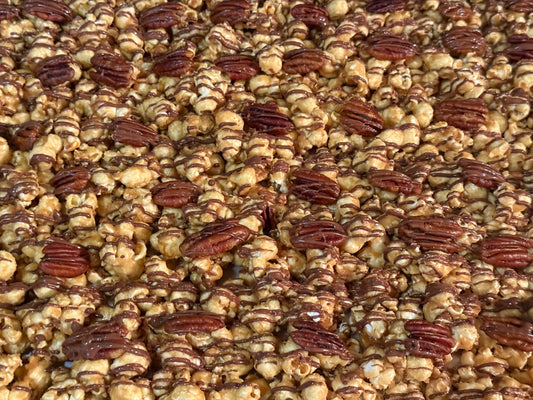 Pecan Turtle Popcorn